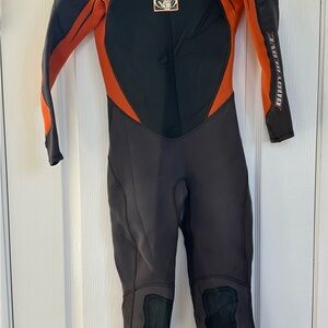 Body Glove Kids Swim Wetsuit - Black and Orange
